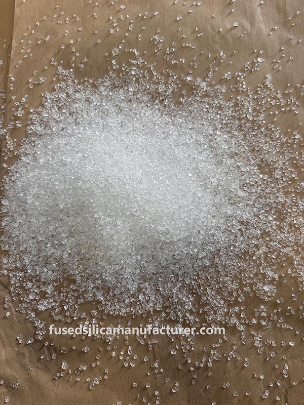 a grade fused silica 4 10 mesh